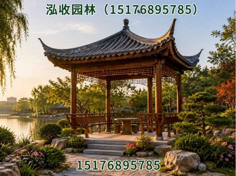 屯昌防腐木展示图